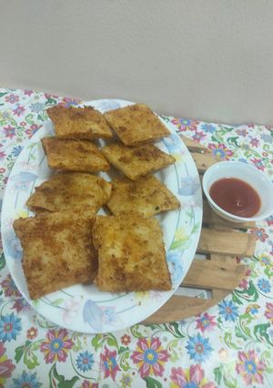 A picture of Fajita chicken box pattice.