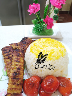 عکسی از دستور جوجه کباب تابه ای