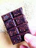 Chocolatín casero con sésamo tostado 🍫Chocolatinas keto 🍫Chocolate amargo con semillas