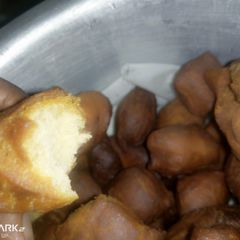 A picture of Soft Eggless Mandazi #themedchallenge #snacks.