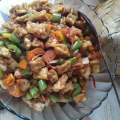 A picture of Tumis buncis.