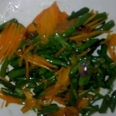 A picture of Crunchy French beans.