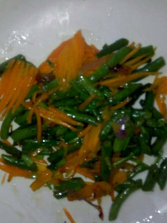 A picture of Crunchy French beans.