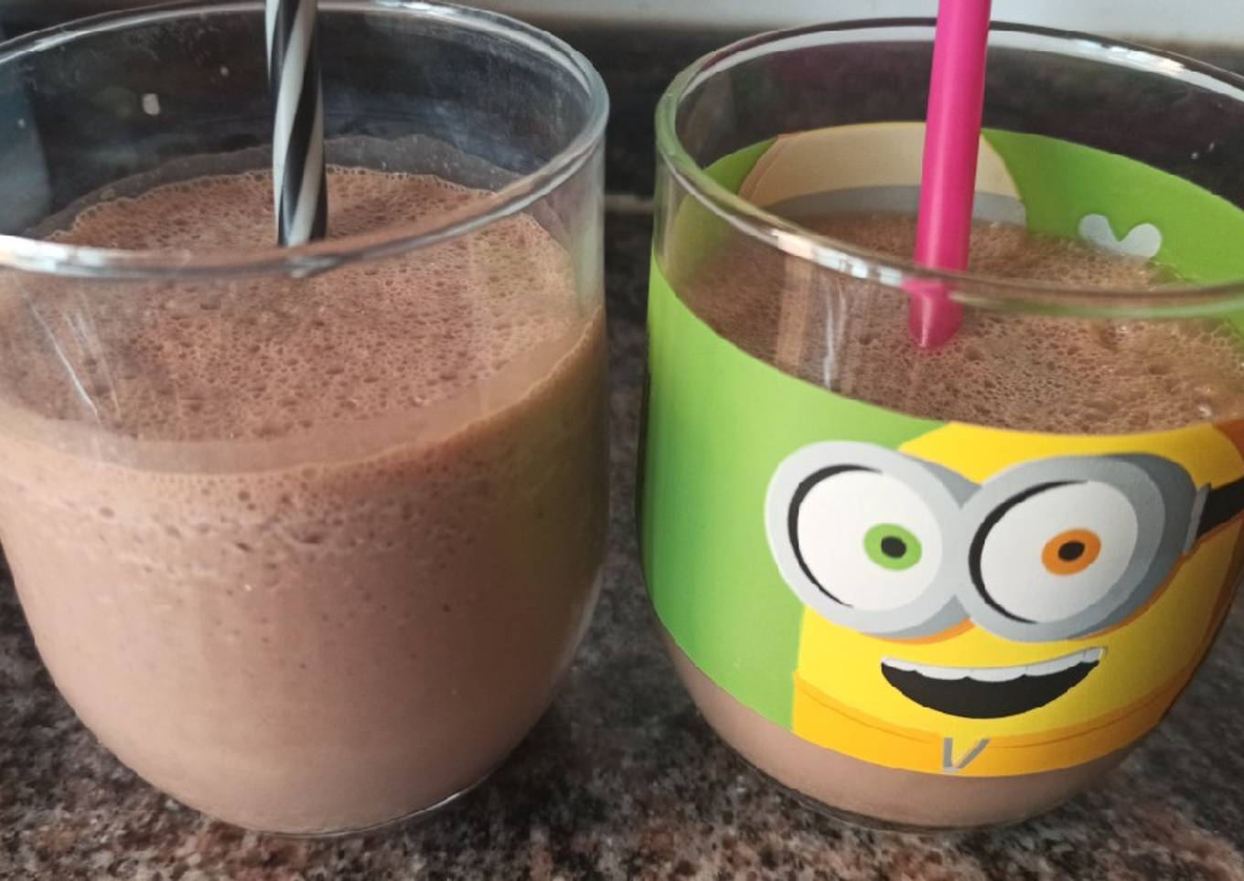 Batido de chocolate refrescante Thermomix