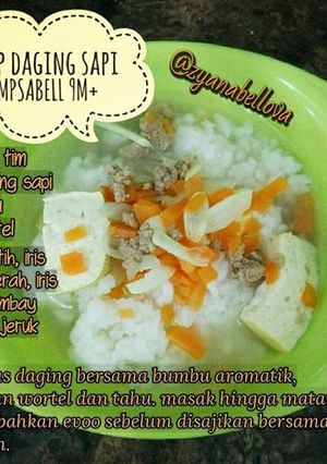 Foto resep Soup Daging MPASI 9 bulan