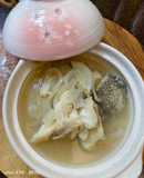 運動後的宵夜:簡易龍虎斑魚頭洋蔥湯