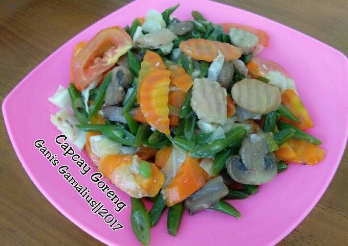 Resep Capcay Goreng #PR_Capcay oleh Ganis Gamalius - Cookpad