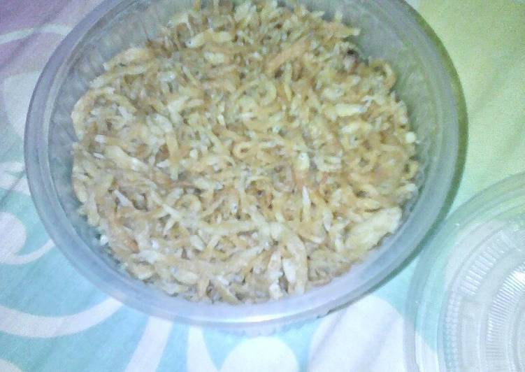 Fish Baby Teri Goreng Kriuk by:Erni Hartanti.Amdπππ