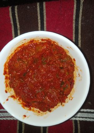 સેઝવાન ચટણી (Schezwan Chutney Recipe In Gujarati) રેસીપી મુખ્ય ફોટો