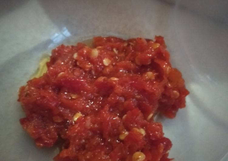 Sambal bawang simple