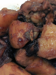 照燒馬鈴薯燒雞肉 的食譜成品照片