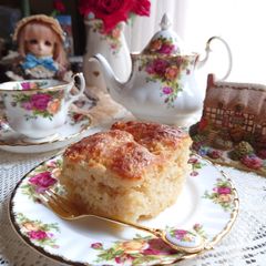 A picture of Spelt Butterkuchen (German yeasted butter cake).