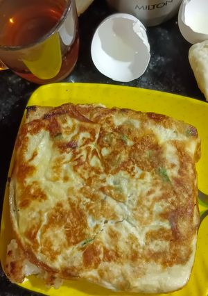 ডিম পাউরুটি টোষ্ট (Dim Pauruti Toast recipe in bengali) রেসিপির প্রধান ছবি