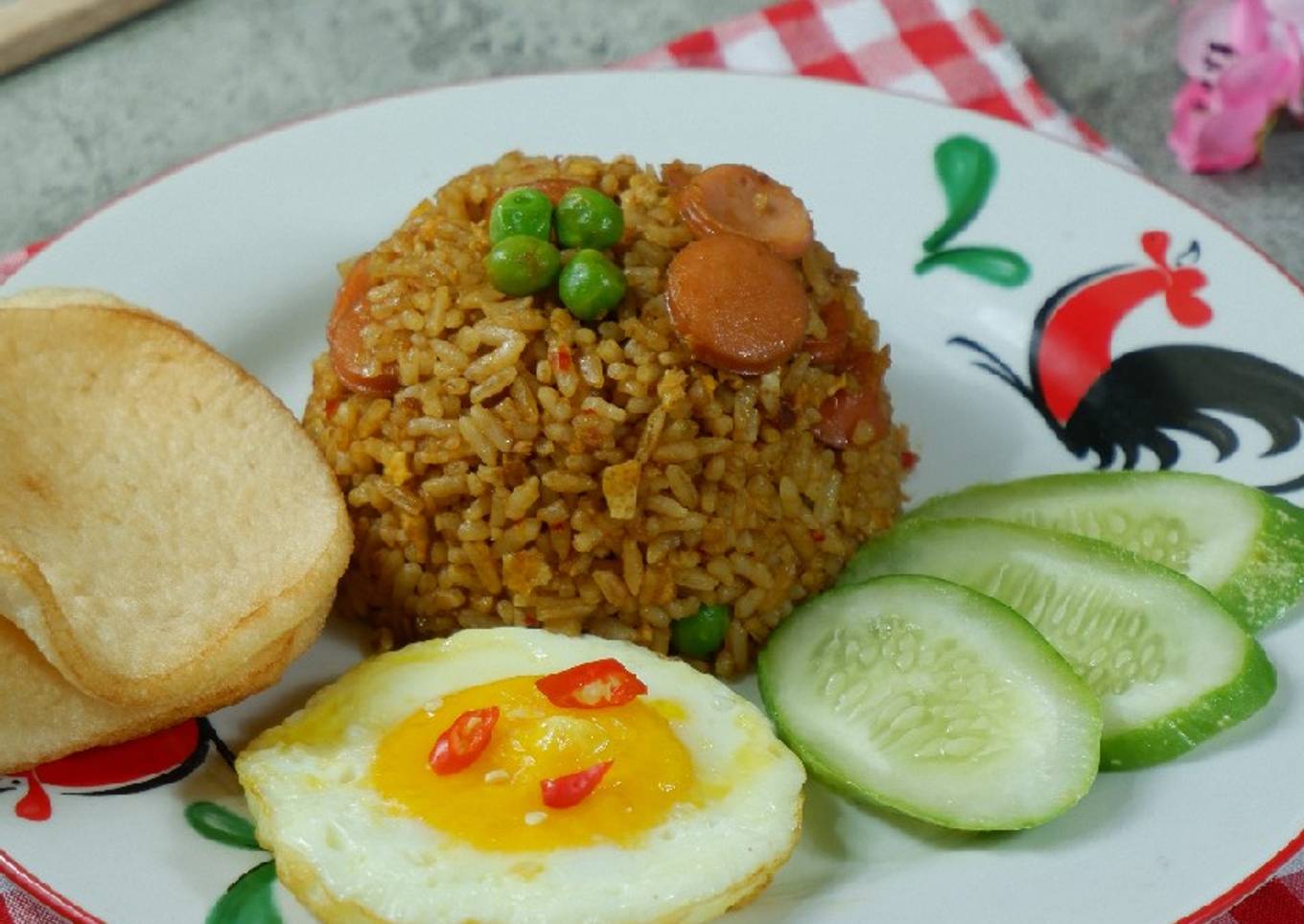 Nasi Goreng Sosis