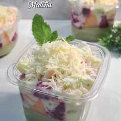 Salad Puding Matcha-レシピのメイン写真