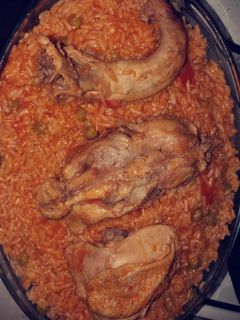 صورة لوصفة أرز بالدجاج