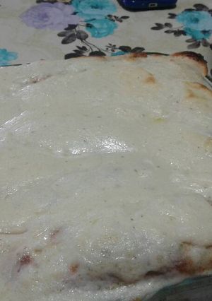 Una foto de Canelones de verdura con salsa blanca a mi manera