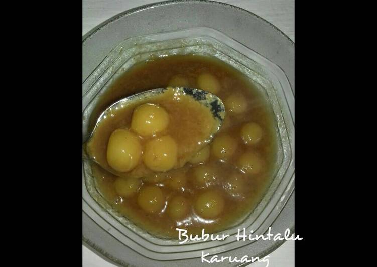 Bubur Hintalu Karuang