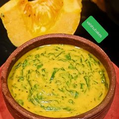 A picture of Pumpkin leaves Curry (kohlyachya pananchi bhaji).