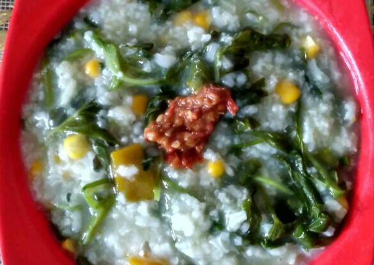 Simple Tinutuan (Bubur Manado)