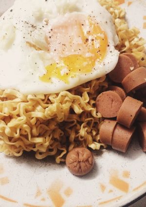 Hình của món Mì gói xào.