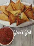 Cheese Corn Samosas