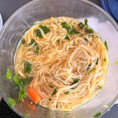 A picture of Turkey Pho.