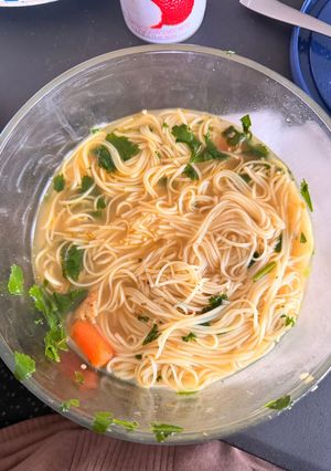 A picture of Turkey Pho.