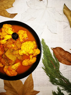 عکسی از دستور خورشت گل كلم.