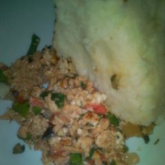 A picture of Scrambled eggs.
