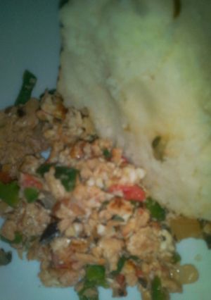 A picture of Scrambled eggs.