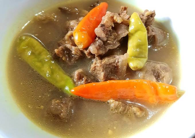 Resep 025. Tengkleng Kambing Tanpa Santan Resep 025. Tengkleng Kambing Tanpa Santan