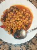 Garbanzos fáciles bajos en sal