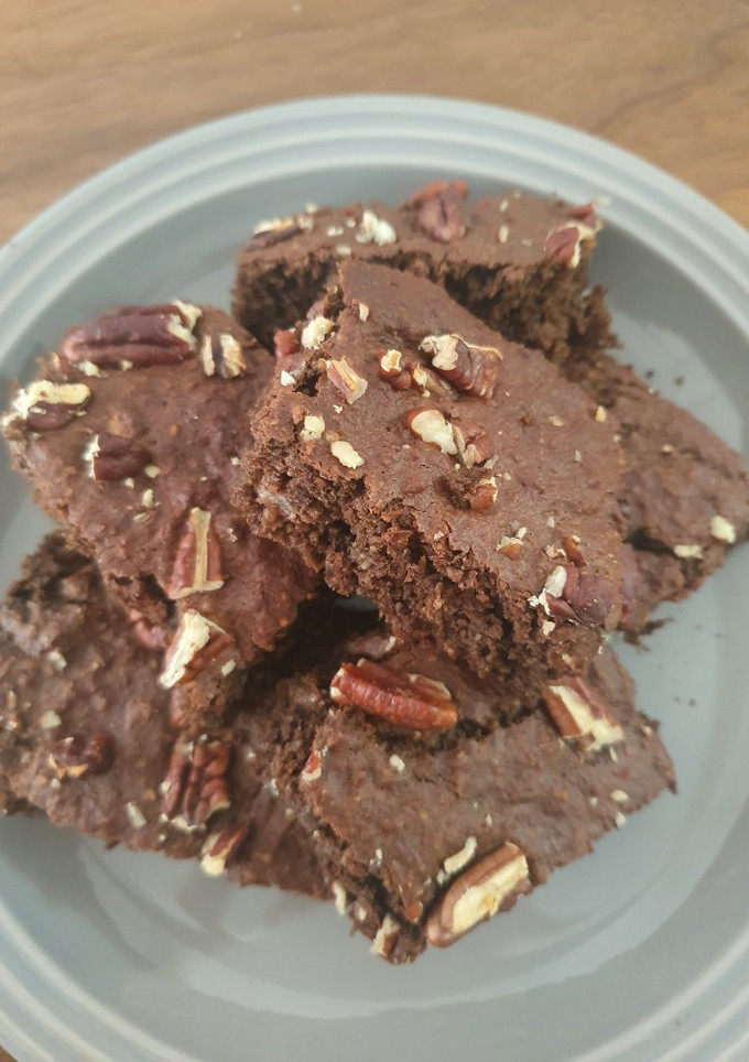 Una foto de "Brownies de avena"