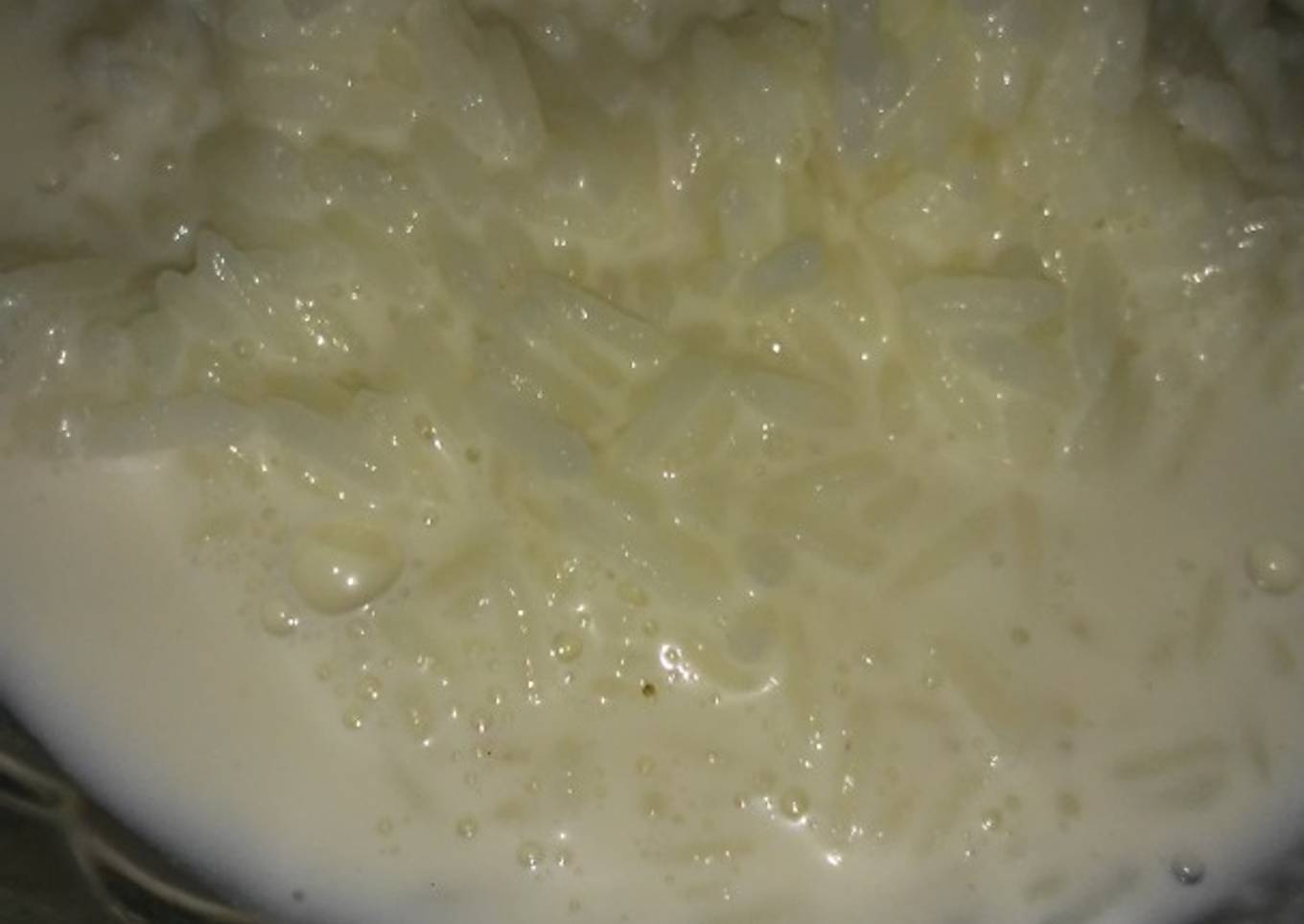 Arroz con leche y canela
