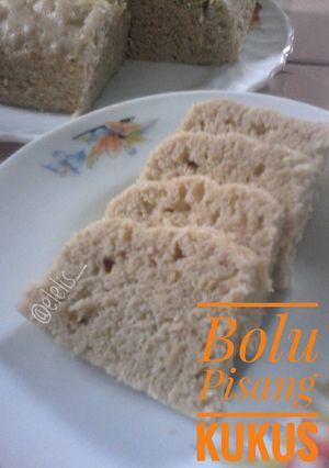 Foto resep Bolu Pisang Ambon Kukus/Banana Cake