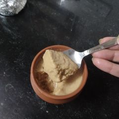 A picture of Sweet curd (bengali misti doi).