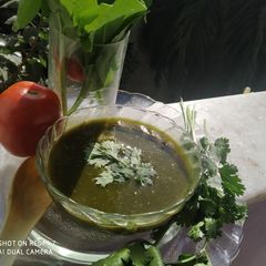 A picture of Mixed vegetables soup.