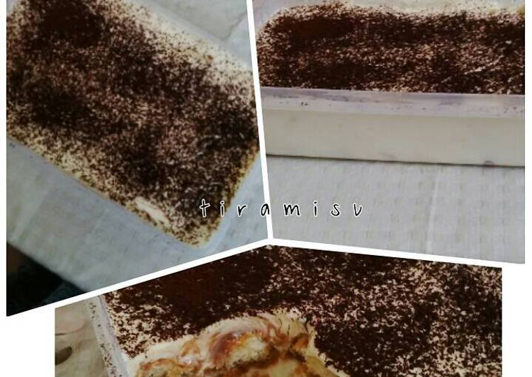 Resep Melty Tiramisu yang Enak