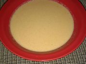 Una foto de chayotes en crema