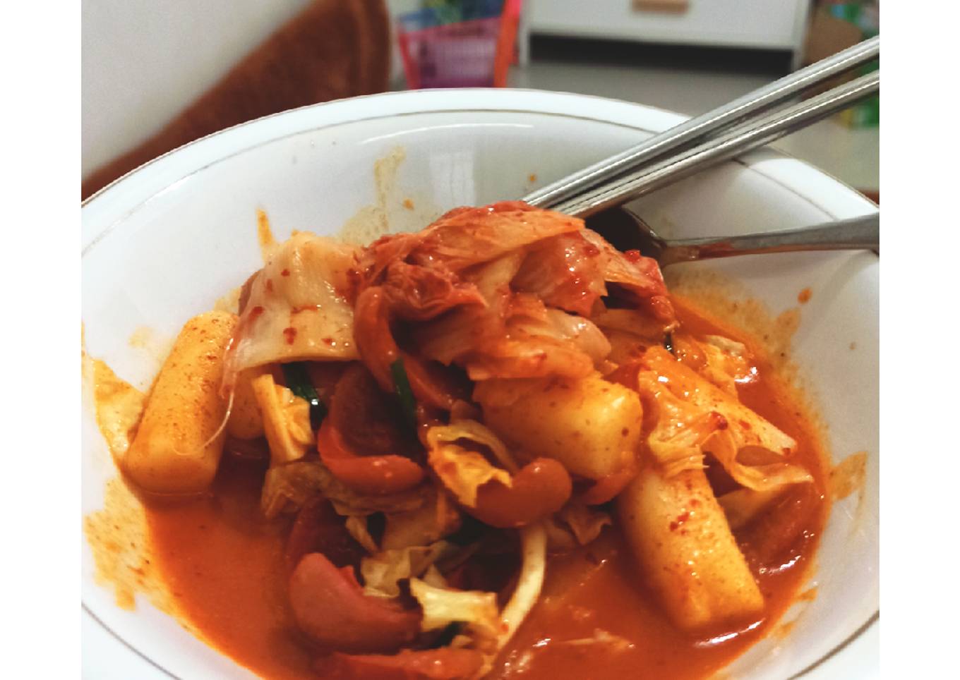 Tteokbokki / tokpoki kue beras