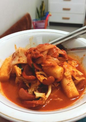 Foto resep Tteokbokki / tokpoki kue beras