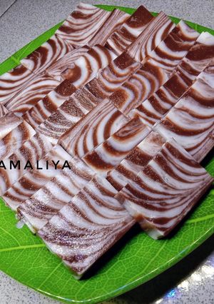 Foto resep Puding Zebra (ekonomis)