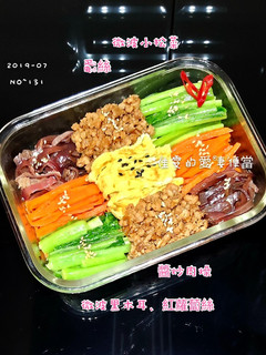 醬炒肉燥便當 的食譜成品照片