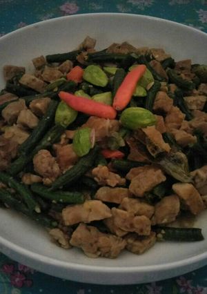 Foto resep #PR_KacangPanjang dengan tempe semangit pete