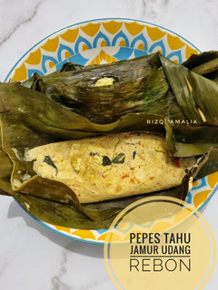 Foto resep Pepes Tahu Jamur dan Udang Rebon