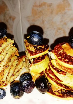 O poză a rețetei Pancakes gluten free.