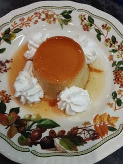 Una foto de Flan de huevo en airfryer