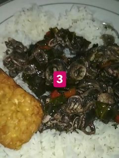 Foto resep Tumis cumi hitam