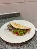 Taco con relleno de atún 🌮